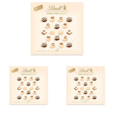 Schokolade - Weiße Mini-Pralinen | 90 g | Box mit 18 Pralinen in 6 köstlichen Sortimenten | Geschenk aus Schokolade | Schokoladengeschenk (3er-Pack)