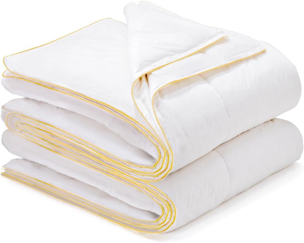 Sancarlos Vivaldi Eiderdaunen, Baumwolle, weiß, Cama 105-180 x 220 cm Bettdecken und Steppdecken Naty Shop Cama 105 - 180 x 220 cm