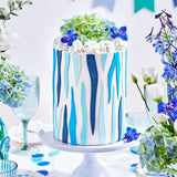 FunCakes Baby Blue Rollfondant: Einfach zu verwenden, glatt, flexibel, weich und biegsam, perfekt zum Dekorieren von Kuchen, halal, koscher und glutenfrei. 1 kg Naty Shop Zuckerpaste