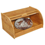 54118 Brotkorb, Bambus 40 x 26 x 20 cm, braun, 40,5 x 27,5 x x 21,5 cm Frischhaltedosen Naty Shop