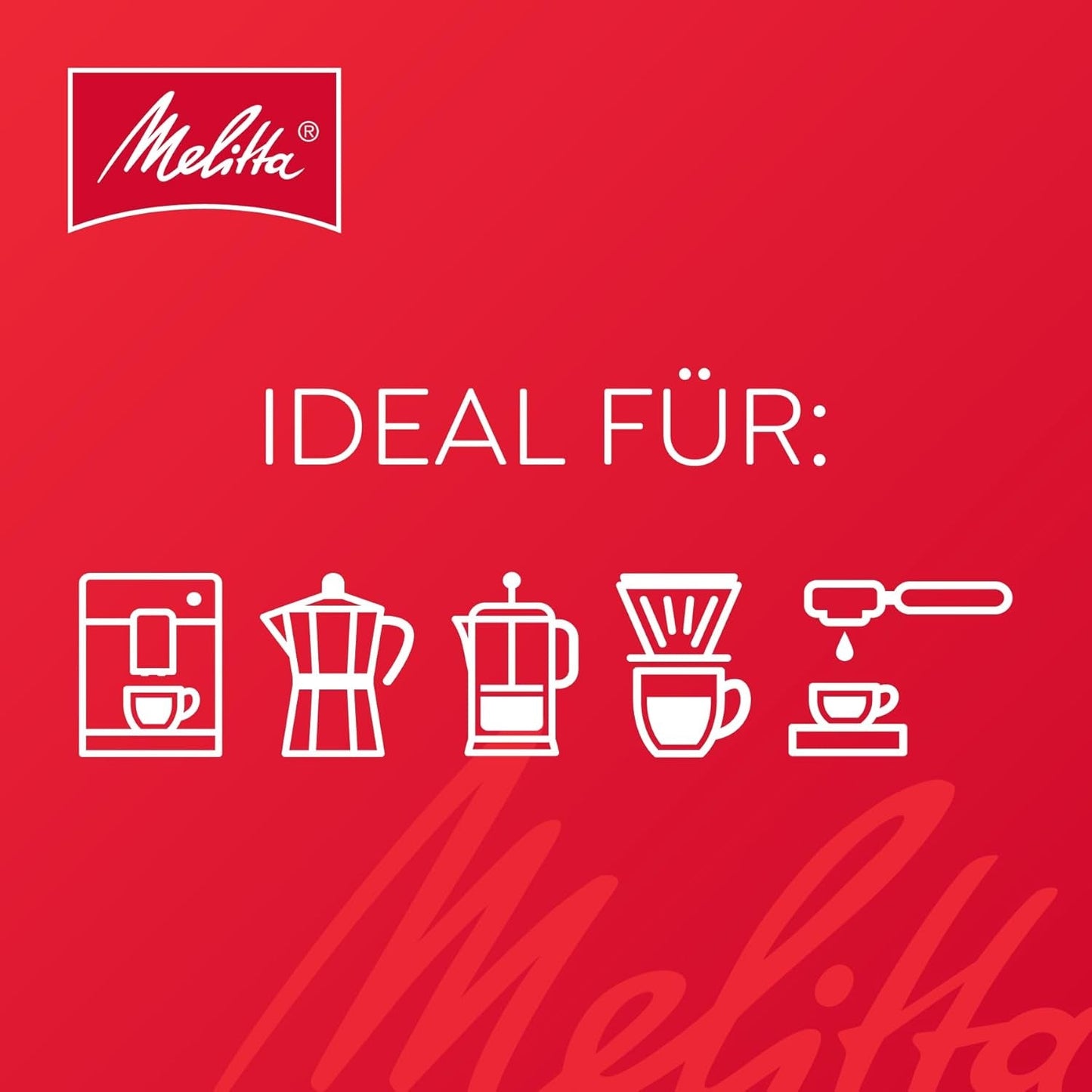 Melitta BellaCrema entkoffeinierte Kaffeebohnen, 4 x 1 kg, ungemahlene Kaffeebohnen für Kaffeevollautomaten, entkoffeinierte leichte Röstung, deutsche Röstung, Stärke 3