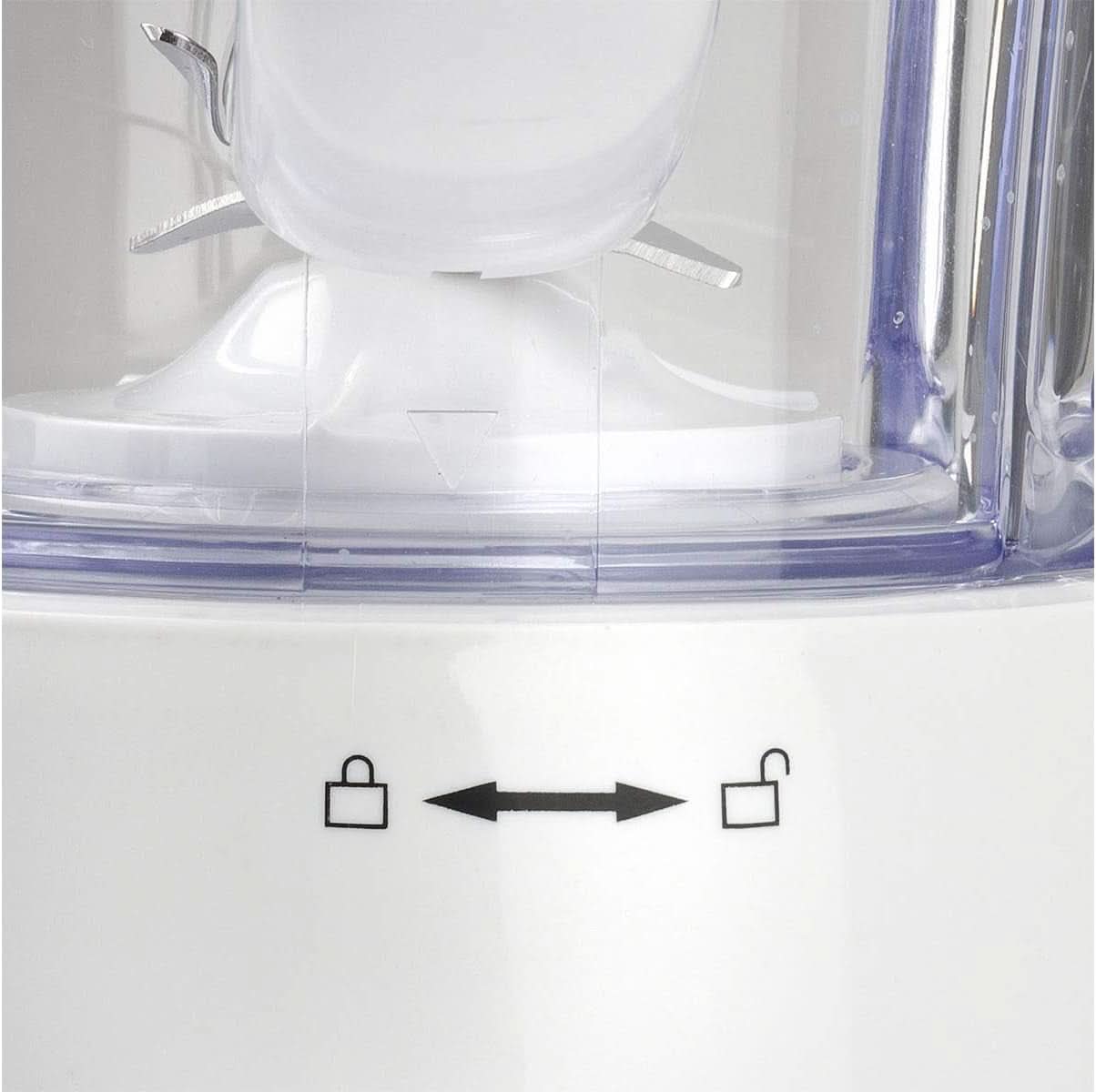 Girmi FR46 Elektrischer Mixer, 1,5 Liter, 2 Geschwindigkeiten Mit Pulse-Funktion, 4 Edelstahlklingen, Messbecherdeckel, Messbecher Mit Scale, Sicherheitseinrichtung, Weiß/Rot Kitchen Naty Shop