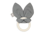 Jollein 101-001-67008 Beißring aus Naturkautschuk, Teddybär, Keks