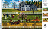 Buffalo Games – Charles Wysocki – Boccia-Damen aus Marthas Vineyard – Puzzle 1000 Teile Puzzle Naty Shop