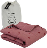 Beschwerte Babydecke | 3,5 kg | 100X150Cm | Therapiedecke | Gewichtsdecken | Schwere Decke (blaues Tigergesicht, 3,5 kg – 100 x 150 cm) BLENKZ Betten und Decken. Herz rosa rot 3,5Kg-100X150 cm