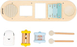 Janod – Musikstücke „Sweet Cocoon“ – 5 musikalische Aktivitäten für Kinder – Frühe musikalische Bildung – FSC-Holzspielzeug – Ab 12 Monaten, J04058 Babyspielzeug Naty Shop