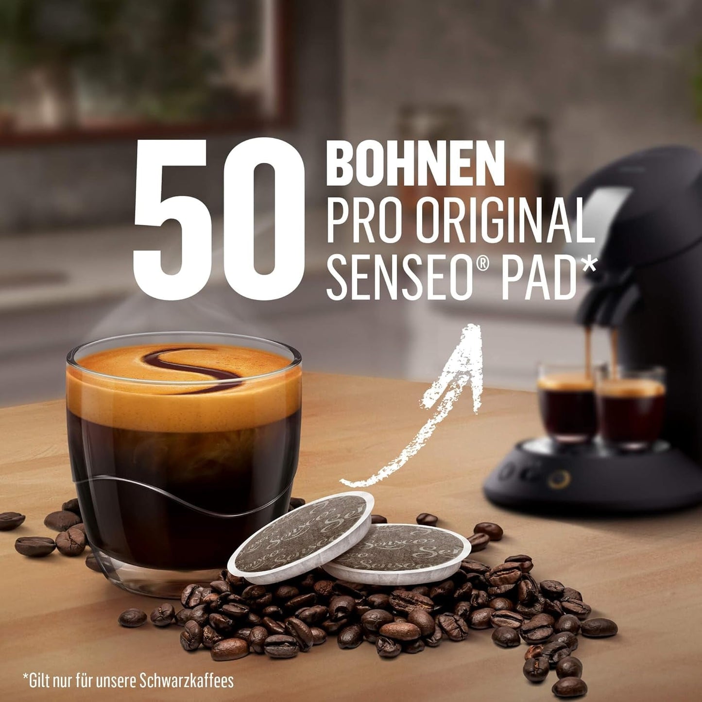 Senseo Pads Premium Selection, 5 x 16 Getränke, 80 Kaffeepads