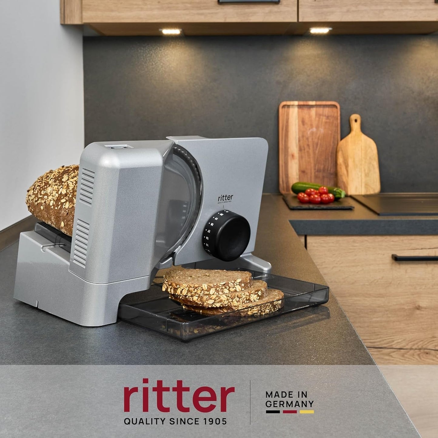 Ritter E 16 Multifunktions-Elektroschneider Rasnites und Allesschneider Naty Shop