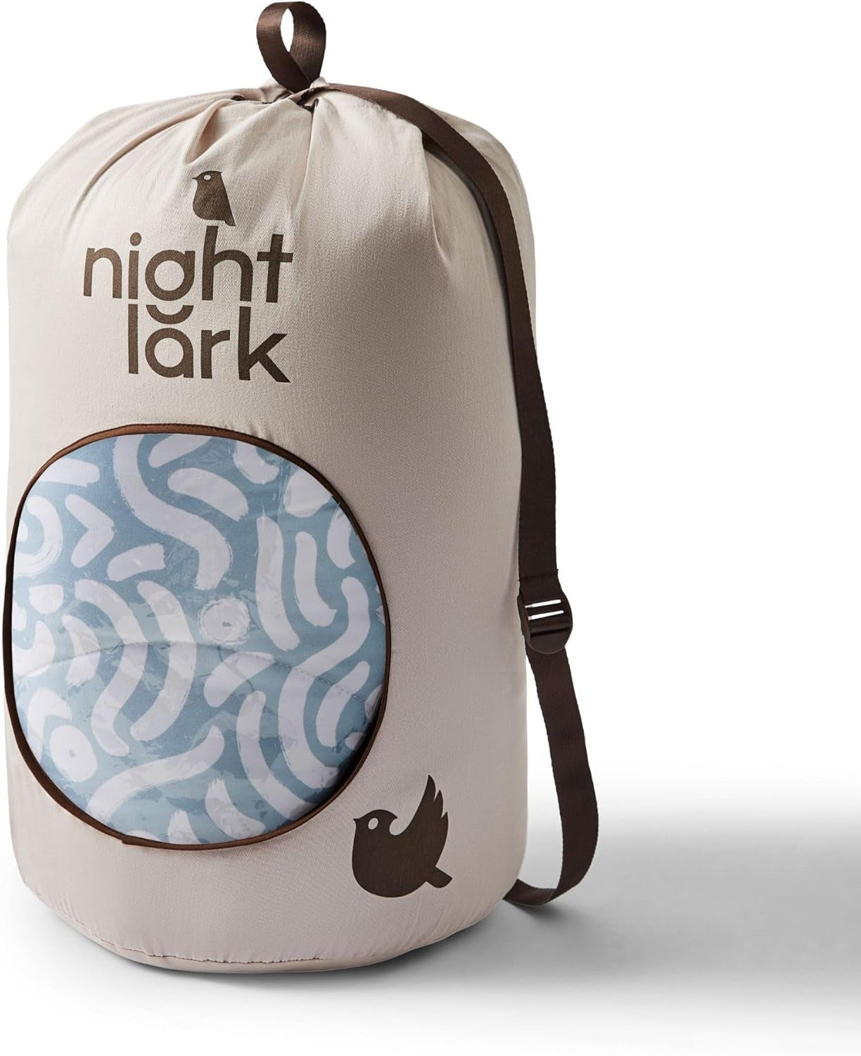 Night Lark Coverless Duvet Super King 6 Tog Spring Summer – Abstrakte Wellen. Superweiche, bequeme und leichte Decke. Maschinenwaschbares und schnell trocknendes All-in-One-Wendekissenbezugset mit Steppdecken und Bettdecken von Naty Shop