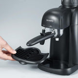 SEVERIN KA 5978 Espressomaschine (inkl. Servierschüssel und Messlöffel, bis zu 4 Tassen) schwarz, Standard