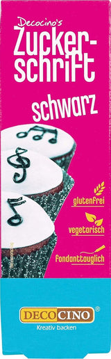 Decocino Red Sugar Lettering – Schriftzug mit Lebensmittelfarbe – Praktische Tube zum Beschriften von Fondant und Zuckerguss – Backdekorationen für Kuchen, Torten und Cupcakes! (2er-Pack)