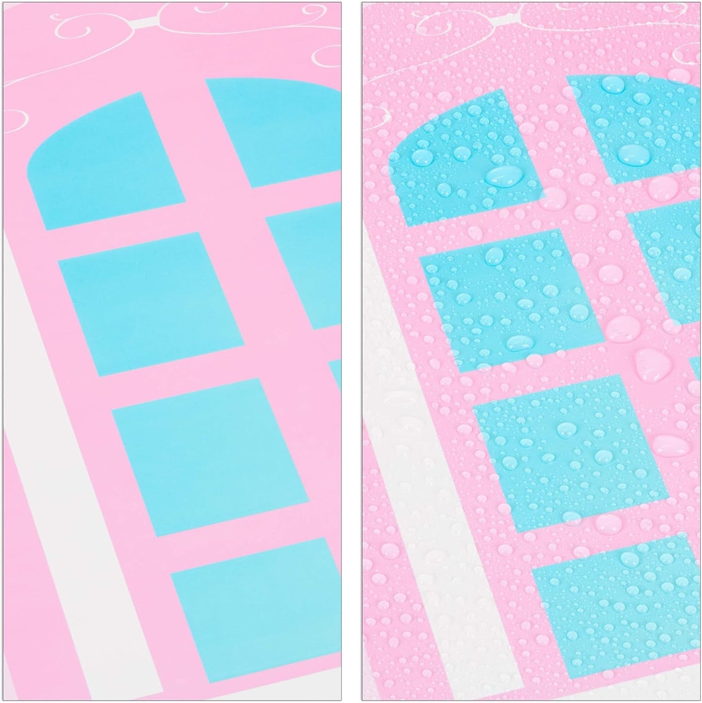 Relaxdays Modulregal für Kinderzimmer, Prinzessinnenschloss-Design, Kunststoff, DIY-Schrank mit Türen, HL: 128 x 110 x 37 cm, rosa