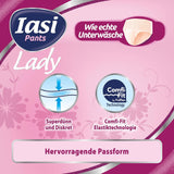 LADY Pants 48 Einweg-Harninkontinenzhosen Saugfähigkeit Plus Größe S für Damen 48 Stk