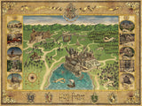 Ravensburger Puzzle 12000720 – Hogwarts-Karte – 1500-teiliges Puzzle für Erwachsene und Kinder ab 14 Jahren, Harry-Potter-Fanartikel-Puzzle, Naty Shop, altes Design