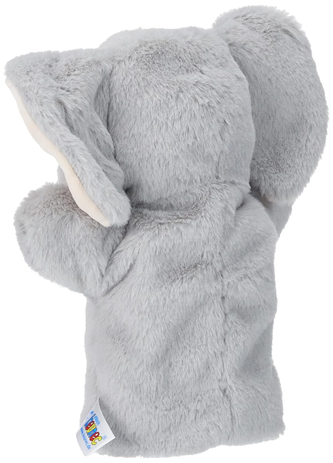 394070 Handpuppe Elefant, grau Toys Bebe Naty Shop