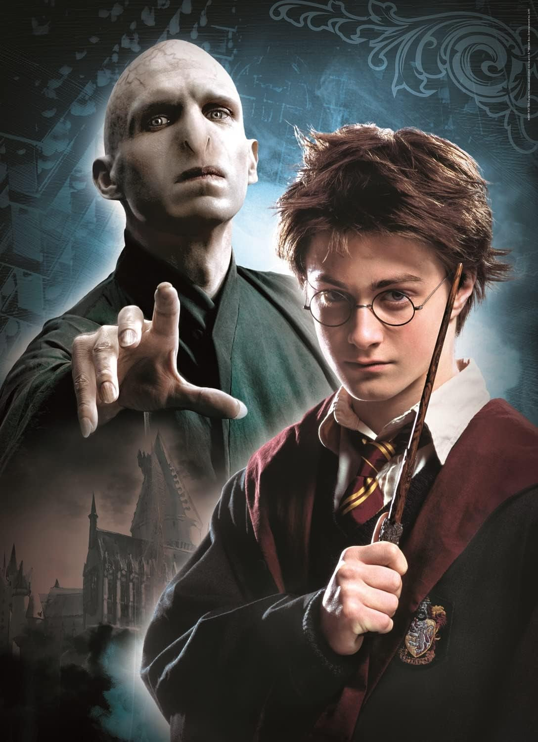 Clementoni 61884 Harry Potter – 3 x 1000 Teile Puzzle ab 9 Jahren, buntes Puzzle für Erwachsene mit kräftigen Farben, Geschicklichkeitsspiel für die ganze Familie, tolle Geschenkidee Puzzle Naty Shop
