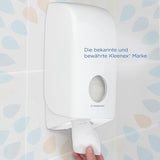 Kleenex Einzelblatt-Toilettenpapier 8408, 2-lagiges Toilettenpapier in Großpackungen, hergestellt aus FSC-zertifiziertem Papier, 36 Packungen x 200 Blatt (7.200 Blatt)