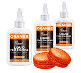 Flüssige Lebensmittelfarbe, Red Velvet Lebensmittelfarben-Set zum Backen von Kuchen, Makronen, Keksen, Lebensmittelfarbe zum Dekorieren von Kuchen, Flüssigkeit zum Färben von Getränken (70 g x 3)