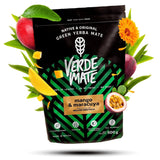 Green Mate Grüne Mango & Maracuya 0,5 kg | Mate-Früchtetee | Der exotische Geschmack von Mate-Tee Die Kraft der Kühlung | Natürliche Stimulation | Mate-Tee aus Brasilien | 500 g
