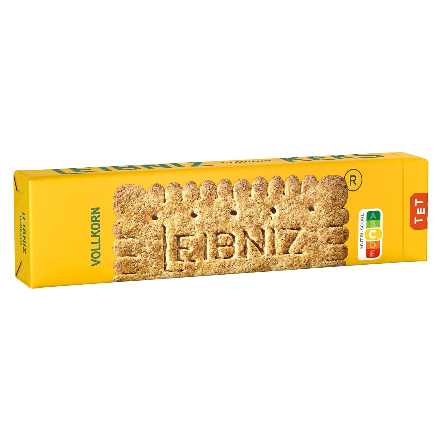 LEIBNIZ Vollkornkekse, 200 g, Knusprige Kekse aus Vollkornmehl 100 % (1 x 200 g)