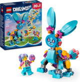 LEGO Dreamzzz Bunchus Kreative Tierabenteuer Kinderspielzeug Hase 20-in-1 Fantasy-Spielset mit Minifigur Izzie Geschenk für Mädchen und Jungen ab 7 Jahren 71488 Bausätze Besuche den LEGO-Store