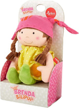 SIGIKID 39411 Kleine weiche Mädchenpuppe, Babyspielzeug, empfohlen ab 6 Monaten, gelb