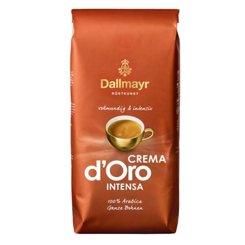 Crema d'Oro INTENSA Ganze Bohnen, 8 x 1000g (8000g) - Kaffee von