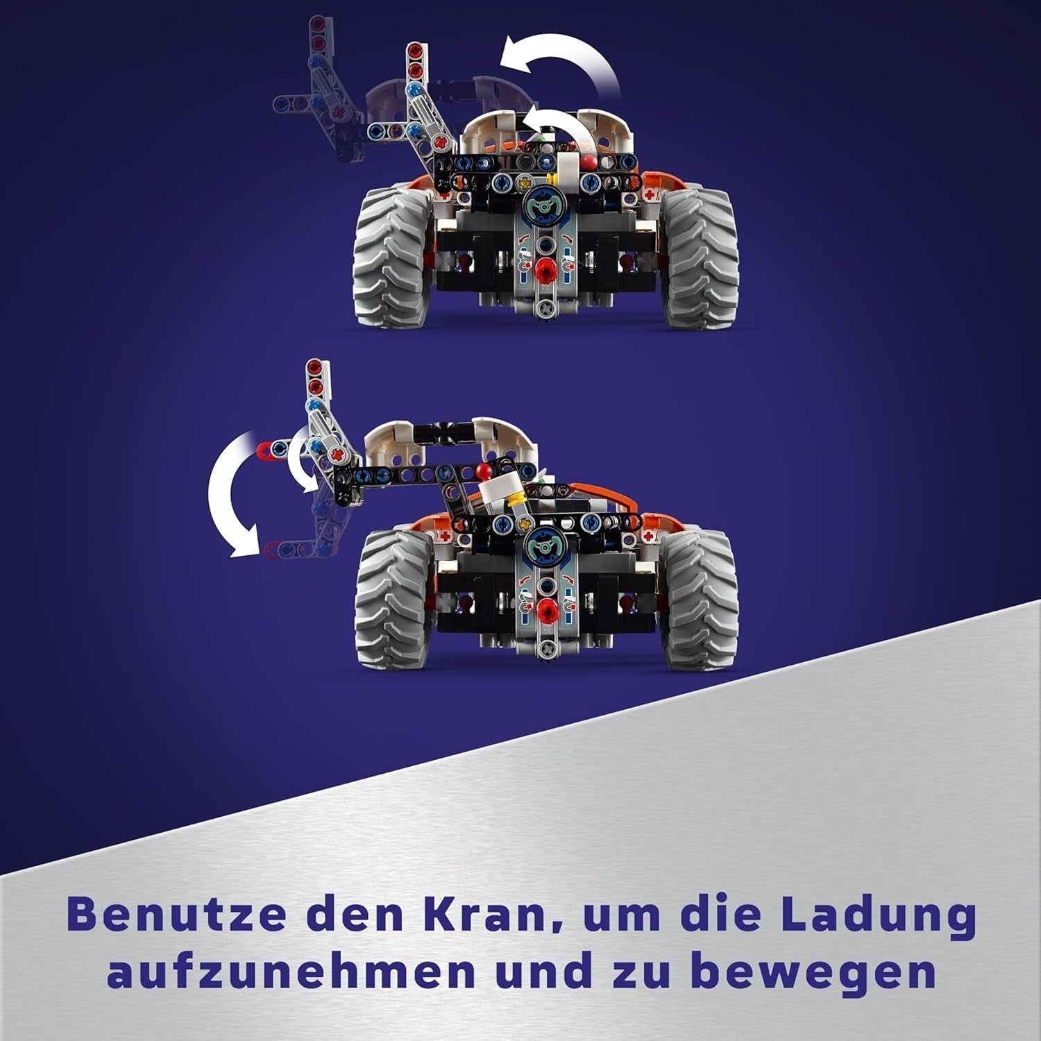 LEGO Technic LT78 Raumtransportfahrzeug, Weltraumbauset für Erkundungsreisen und Weltraumabenteuer, fantasievolles Spielerlebnis für Jungen und Mädchen, Geschenk für Kinder ab 8 Jahren 42178 Bausets Besuchen Sie den LEGO-Store