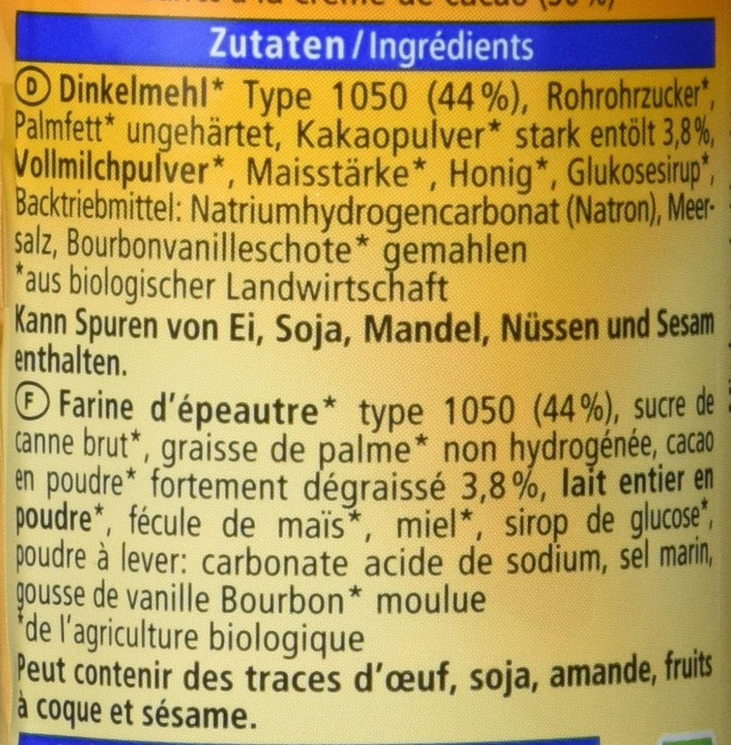 Doppelkekse mit Bio-Dinkel, 90g
