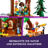 LEGO Friends Baumhaus im Abenteuercamp, Spielset für Mädchen und Jungen ab 8 Jahren mit 5 Figuren und 5 Tieren, Geschenkidee für kreative Spiele, Sportspielzeug, Puppenhaus 42631 Bausets Besuchen Sie den LEGO-Store