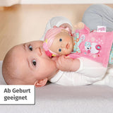 BABY born for Babies Fee Weichkörperpuppe mit Fingertaschen in den Armen 26cm hohe Handpuppe 834695 Zapf Creation