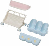 Sylvanian Families L5533 Triplets Kinderwagen – Puppenhaus-Spielset Naty Shop Dolls