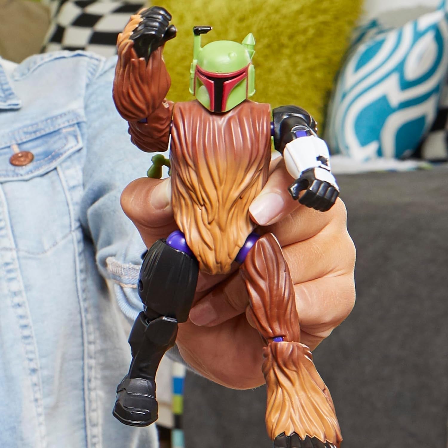 Star Wars Mixmashers Boba Fett Anpassbare Mix-and-Match-Actionfiguren und Zubehör Actionfiguren Naty Shop