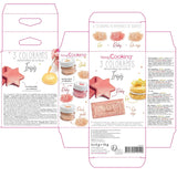 Scrapcooking – Set mit 3 metallischen Lebensmittelfarben – Lebensmittelfarbe: Gold, Roségold und Rubin – essbare Lebensmittelfarbe zum Backen, Kuchen, Kekse, Kuchen, Schokolade – 4019