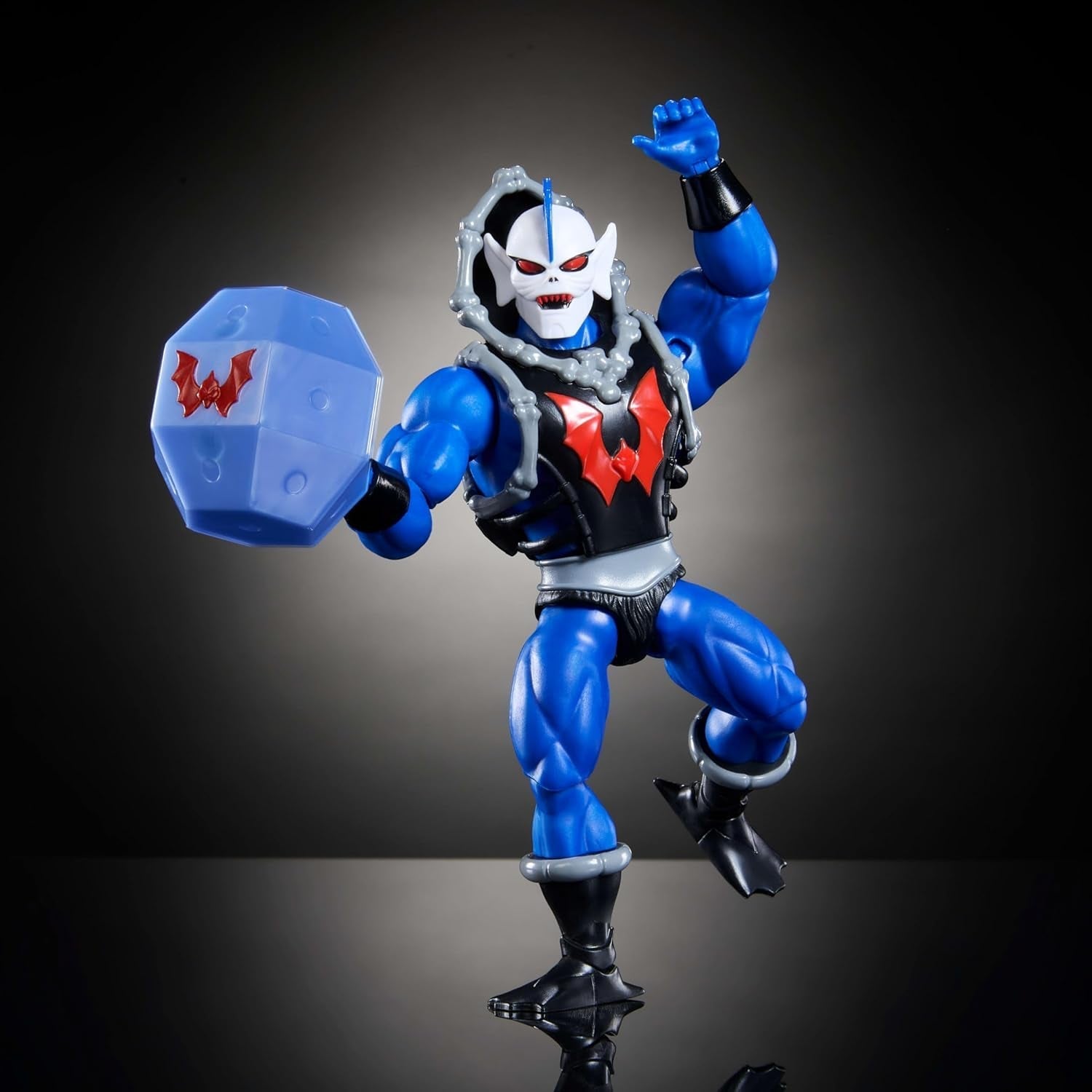 Masters of the Universe Origins Actionfigur Hordak aus der Cartoon-Kollektion, ca. 14 cm groß, wilder Horde-Bösewicht aus der TV-Serie der 1980er Jahre, 16 Bewegungspunkte, Mini-Comic-Booklet, JBM79 Actionfiguren Naty Shop