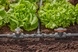 Gardena Micro-Drip-System Regulier- und Absperrventil 13 mm (1/2 Zoll): Einfaches Absperren von Rohren und stufenlose Regulierung des Wasserflusses, Zubehör zum Verlegen von Tropfrohren (13207-20)