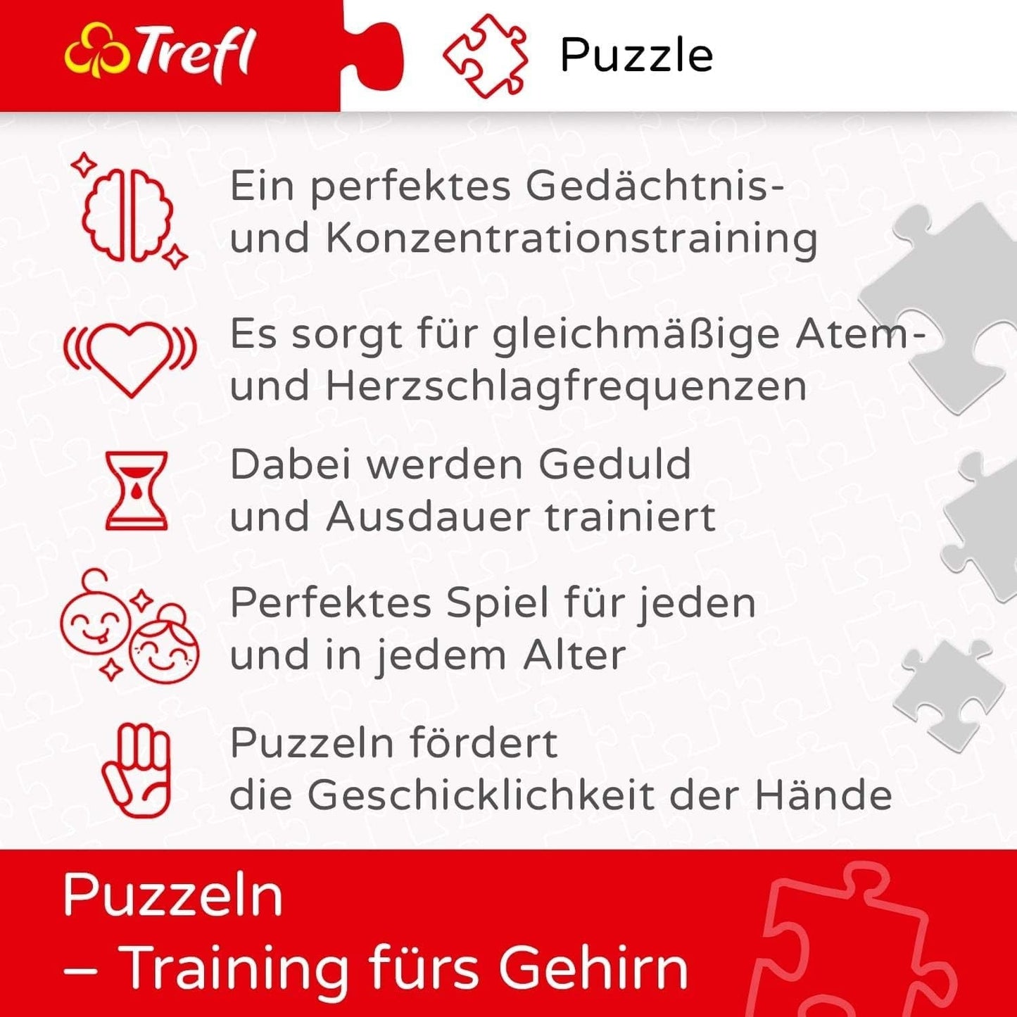 Trefl, Puzzle, Alpen im Sommer, 2000 Teile, Premium-Qualität, Für Kinder ab 12 Jahren Puzzle Naty Shop