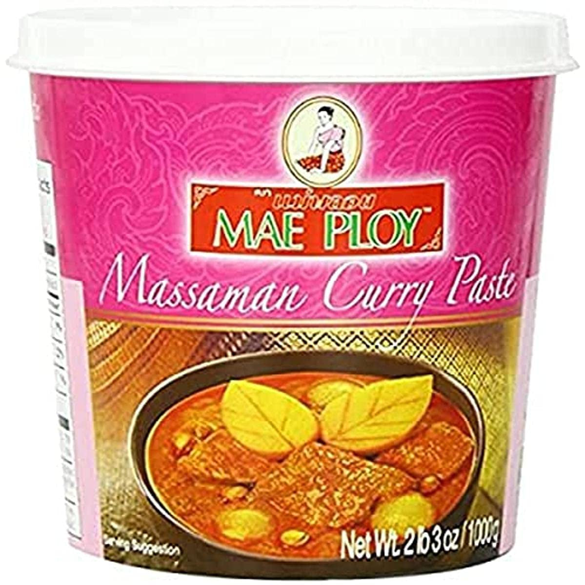 Gelbe Currypaste, authentisches Thai-Curry, thailändische Küche, 1000 g