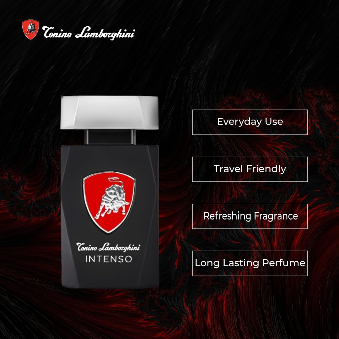 Tonino Lamborghini Intenso für Männer 4,2 oz EDT Spray Naty Shop Haarentwirrungsprodukte