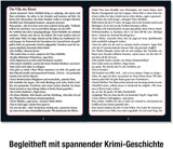 Die Drei??? - Krimi-Puzzle – Die Villa der Puzzles von KOSMOS 697976, 300 Teile, leuchtet im Dunkeln, mit UV-Lampe, Lesen, Puzzle, Rätsel lösen, Detektivpuzzle Ab 10 Jahren Puzzle Naty Shop