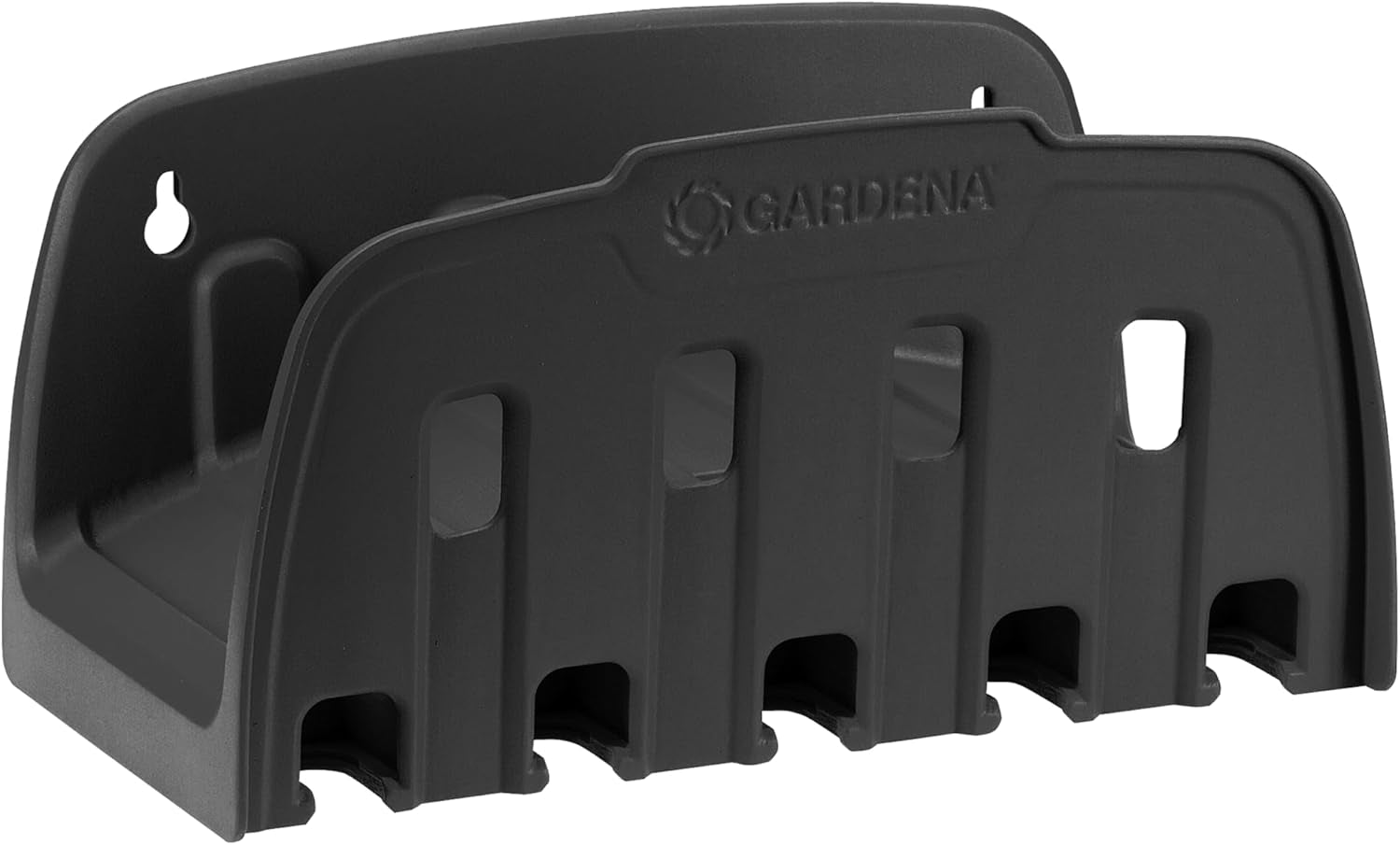 Gardena Classic 60 Wandschlauchtrommel mit Schlauchführungstrommel: Zur einfachen Wandmontage, mit Anti-Tropf-System, Winkelanschluss, großes Fassungsvermögen, platzsparend (2650-88)