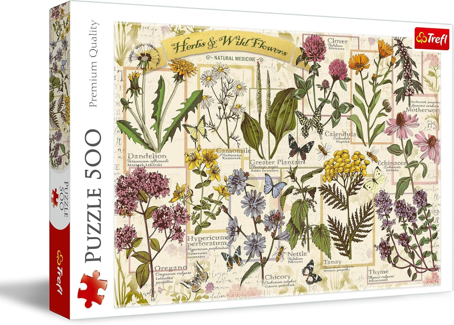 Puzzle 500 Heilkräuter Puzzle Naty Shop Standardtitel