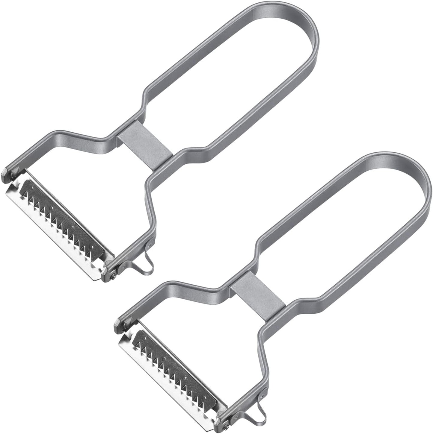 Westmark Julienneschäler, Edelstahl Schäler Naty Shop Deluxe (2er-Set)