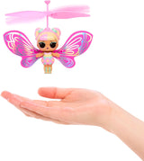 LOL Überraschung! Magic Flyers Fairies Tots – Blumenkind – Enthält 1 Puppe und 1 Zauberstab in einer blumenförmigen Packung, 2 zum Sammeln, Rose