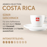 illy, Kaffeebohnen Arabica Selection Costa Rica, 100% Arabica mit Karamell-, Schokoladen- und Vanillenoten, süßer Gesmack, 1 Dose mit 250g