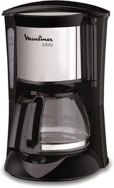 FG150813 Subito Kaffeemaschine, 6 Tassen, Schwarz/Edelstahl