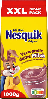 Nestlé, Kakaopulver zum Einmischen in Milch, 1 kg Kakao und heiße Schokolade Naty Shop