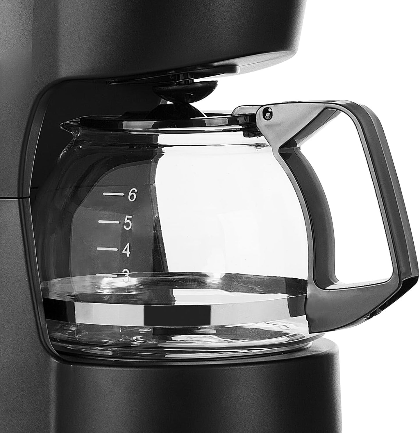 Tristar-Kaffeemaschine, Kapazität 6 Tassen, 600 W, Warmhaltefunktion, automatischer Stopp, Dauerfilter, Anti-Tropf-System, kompakt und tragbar, leicht zu reinigen, CM-1246