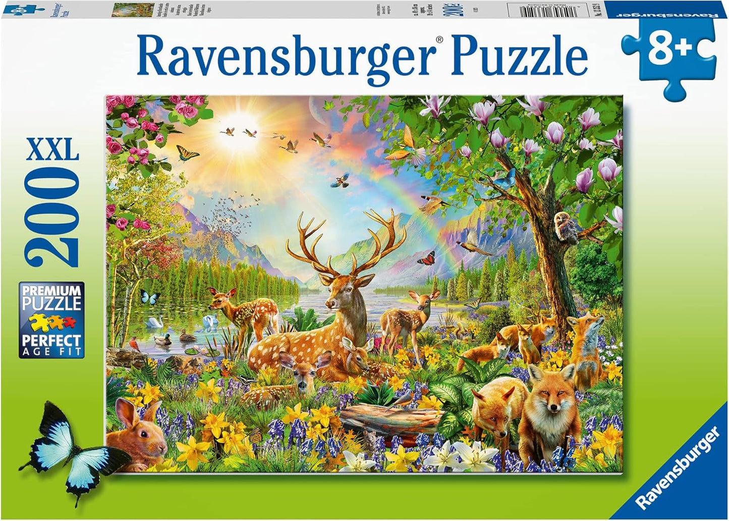 Ravensburger Puzzle für Kinder – 13352 Anmutige Hirschfamilie – 200-teiliges Puzzle für Kinder ab 8 Jahren. Puzzle Naty Shop Standardtitel