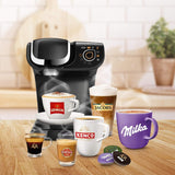 Tassimo My Way Espressomaschine mit 2 Kapseln TAS6502 mit Wasserfilter, 70+ Getränke, Getränkeanpassung, Kaffeevielfalt, einfaches Brühen, 1500 W, Schwarz